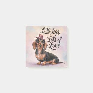 Dachshund Little Legs Lots of Love Post-it Notes