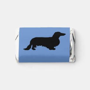 Dachshund Long Hair - Silhouette 1 Hershey's Miniatures