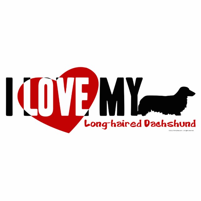 Dachshund [Long-haired] Cutout (Front)
