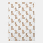 Dachshund (long Haired, Red) Kitchen Towel at Zazzle