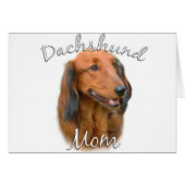 Dachshund (longhaired) Mom 2 (Front Horizontal)