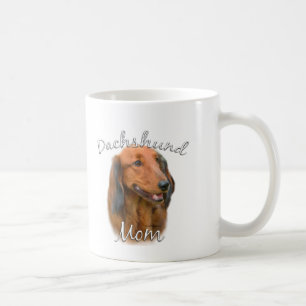 Dachshund (longhaired) Mom 2 Coffee Mug