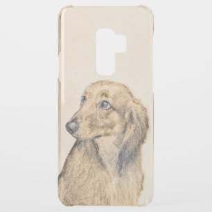Dachshund (Longhaired) Painting - Original Dog Art Uncommon Samsung Galaxy S9 Plus Case