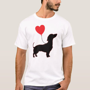 Dachshund Love Balloon: Dachshund Dad Edition T-Shirt