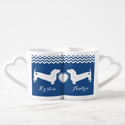 Dachshund Love Coffee Mug Set