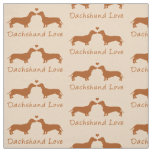 Dachshund Love! Fabric