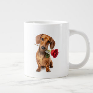 Dachshund Love Giant Coffee Mug