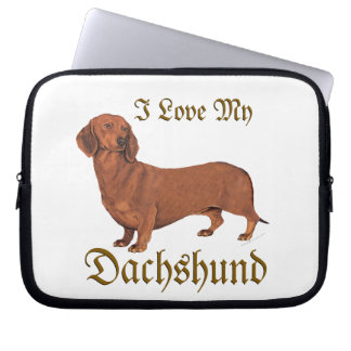 Dachshund Love Laptop Sleeve