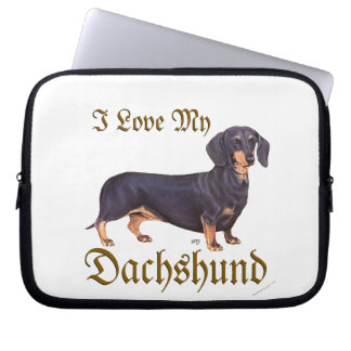 Dachshund Love Laptop Sleeve