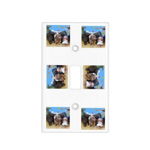 Dachshund Love Light Switch Cover