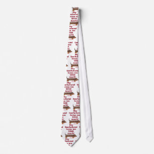 Dachshund Love Meter Neck Tie