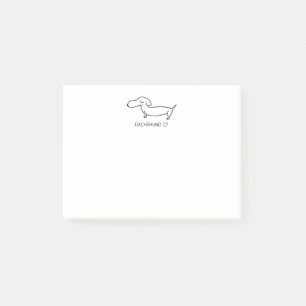 Dachshund Love Post-it Notes
