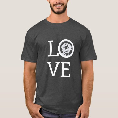 Dachshund LOVE T_Shirt