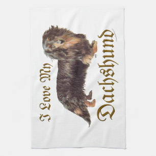 Dachshund Love Towel