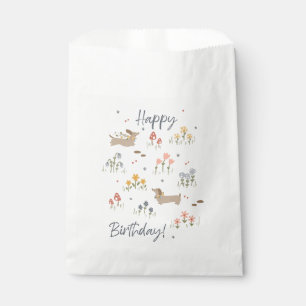 Dachshund Lover Birthday Party Dog Puppy Bags