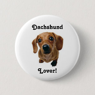 Dachshund Lover! Button