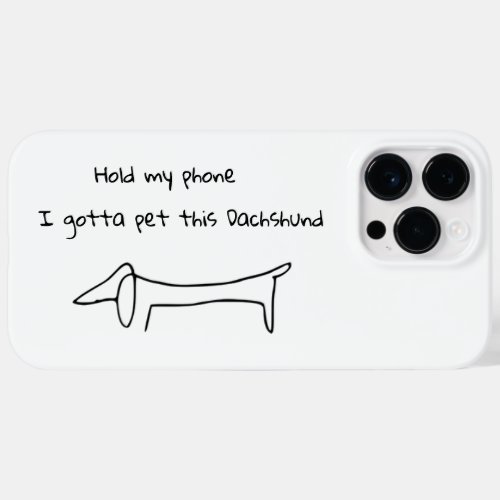 DACHSHUND LOVER  Case_Mate iPhone 14 Pro Max Case