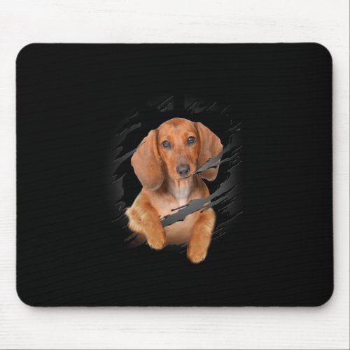 Dachshund Lover Cute Dachshund Mouse Pad