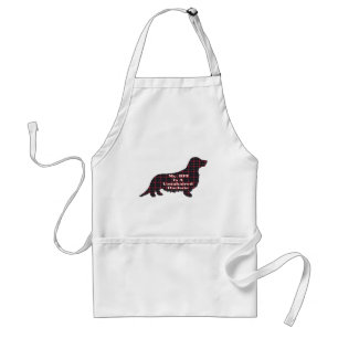 Dachshund Lover Gifts Adult Apron