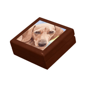 Dachshund Lover Gifts Jewelry Box