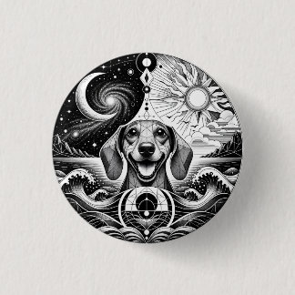 Dachshund Lover Patches. Cute Dog Patch/Badge Button