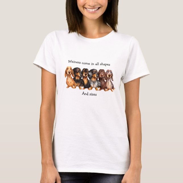 Dachshund Lover Tee-Shirt T-Shirt (Front)