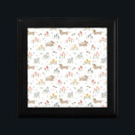 Dachshund Lover Weiner Dog Sausage Dog Wildflower Gift Box<br><div class="desc">Dachshund Lover Weiner Dog Sausage Dog Wildflower gift box illustrated by international designer,  Kathrin Legg</div>