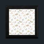 Dachshund Lover Weiner Dog Sausage Dog Wildflower Gift Box<br><div class="desc">Dachshund Lover Weiner Dog Sausage Dog Wildflower gift box illustrated by international designer,  Kathrin Legg</div>