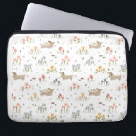 Dachshund Lover Weiner Dog Sausage Dog Wildflower Laptop Sleeve<br><div class="desc">Dachshund Lover Weiner Dog Sausage Dog Wildflower laptop sleeve illustrated by international designer Kathrin Legg</div>