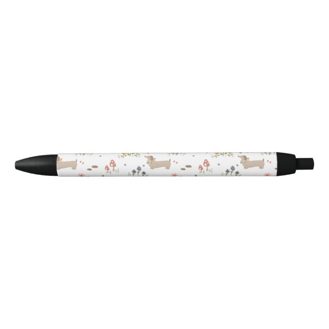 Dachshund Lover Weiner Dog Sausage Dog Wildflower Pen (Front)