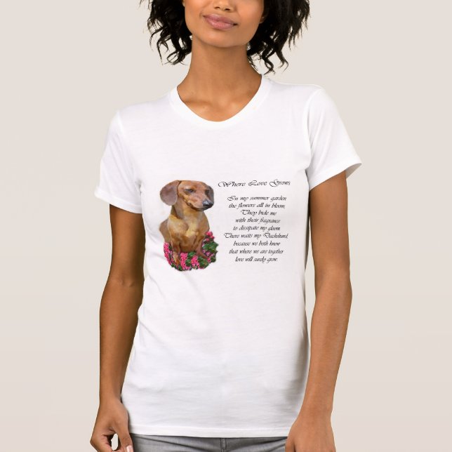 Dachshund Lovers Gifts T-Shirt (Front)