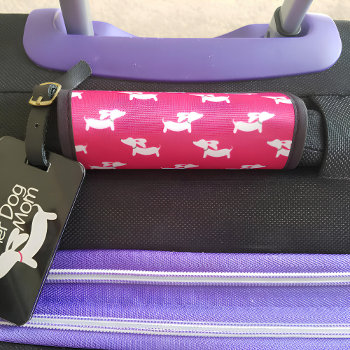 Dachshund Luggage Handle Grip Bag Comfort by Smoothe1 at Zazzle