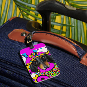 DACHSHUND LUGGAGE TAG