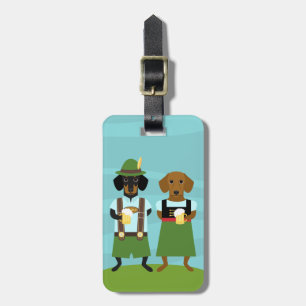Dachshund Luggage Tags