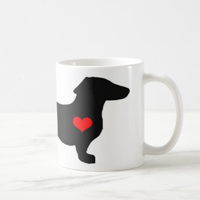 Dachshund Male Sweetheart Mug (Right)