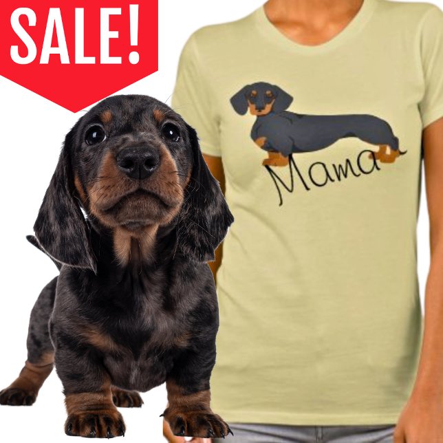 Dachshund Mama Doxie Wiener Dog T-Shirt (Creator Uploaded)