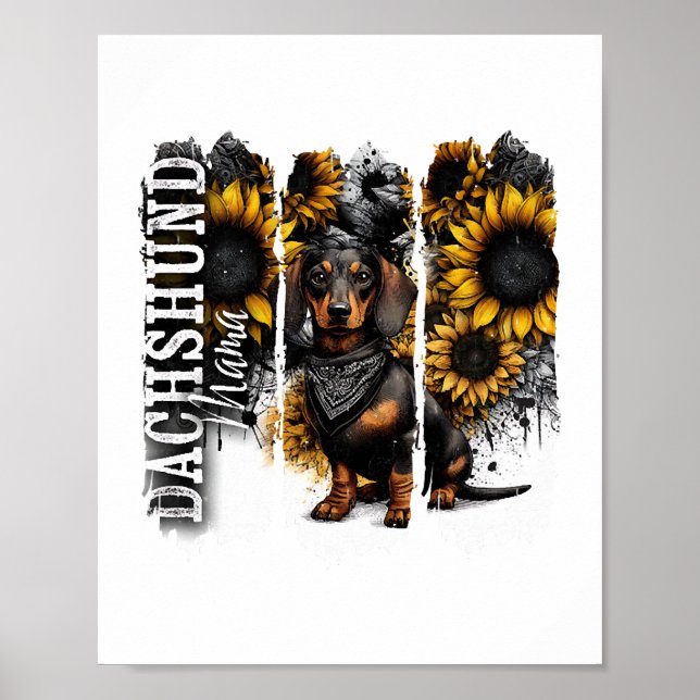 Dachshund Mama  Poster (Front)