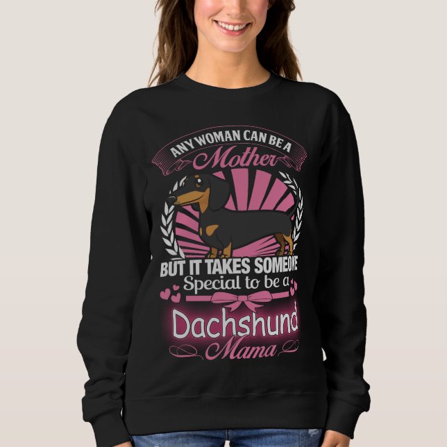 Dachshund Mama Tee (Front)
