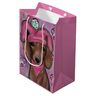 Dachshund medium gift bag