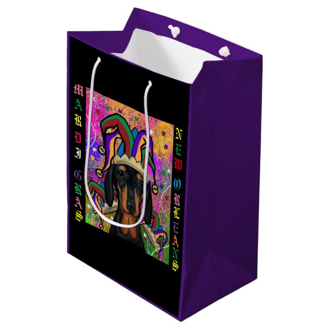 Dachshund         medium gift bag (Front Angled)