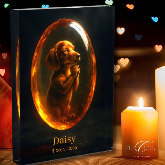 Dachshund Memorial Photo Block (Creator Uploaded)