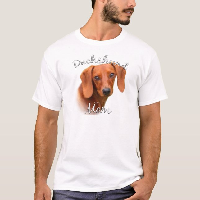Dachshund Mom 2 T-Shirt (Front)