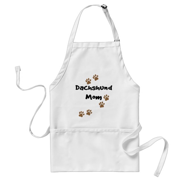 Dachshund Mom Adult Apron (Front)