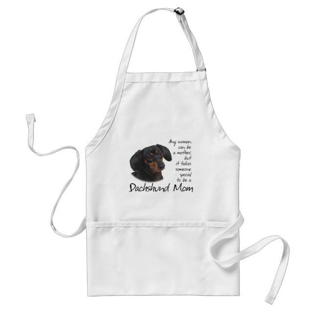 Dachshund Mom Apron (Front)