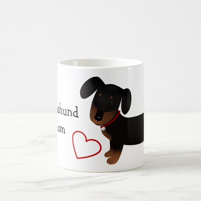 Dachshund Mom Coffee Mug (Center)