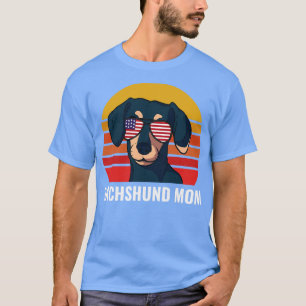 Dachshund Mom Funny Weiner Dog Women T-Shirt