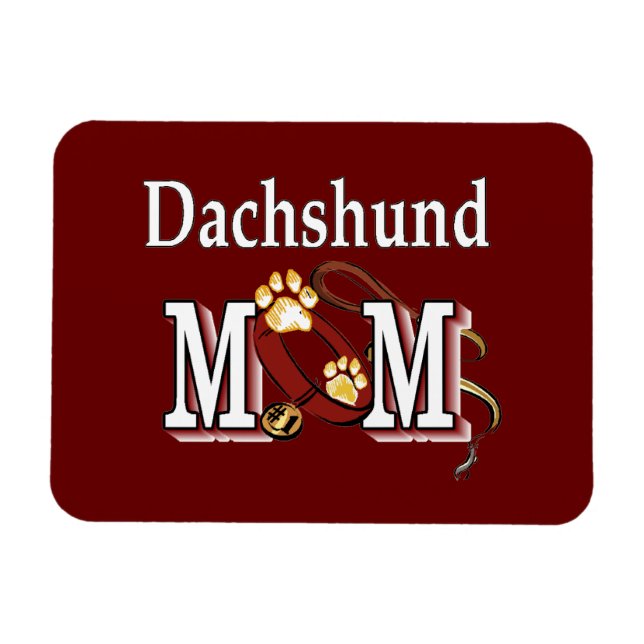 Dachshund Mom Gifts Magnet (Horizontal)