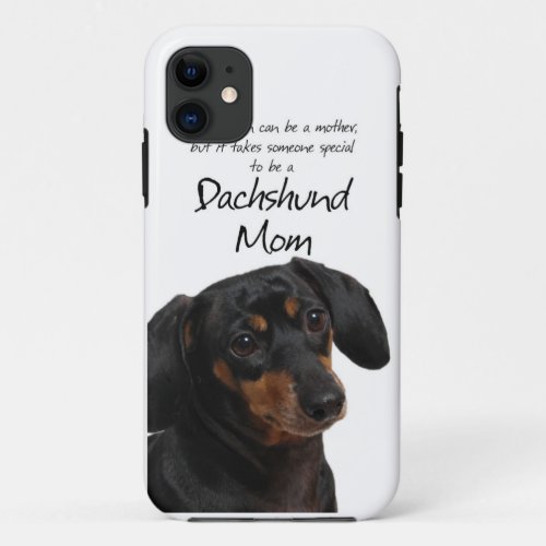 Dachshund Mom iPhone 5 Case