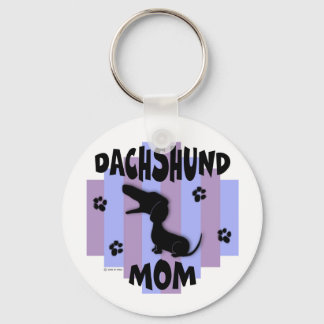 Dachshund Mom Keychain