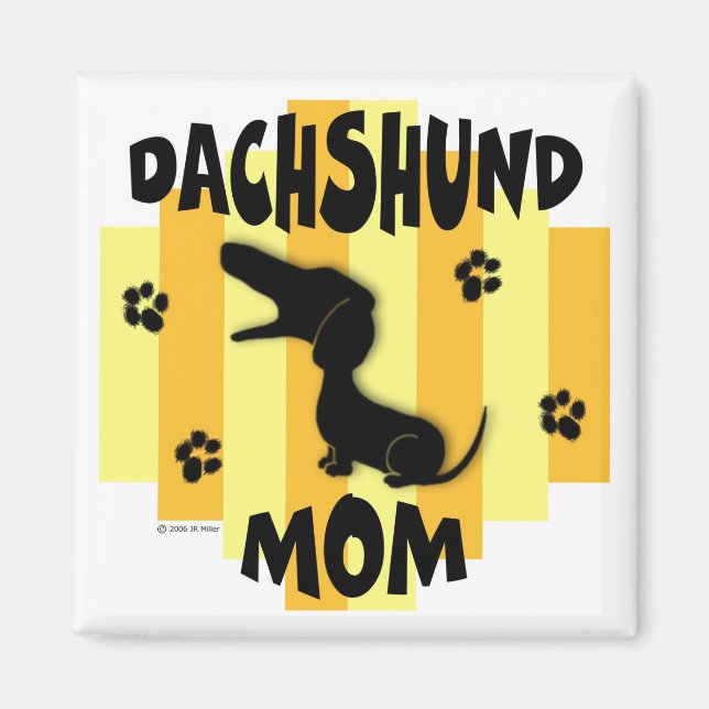 Dachshund Mom Magnet (Front)
